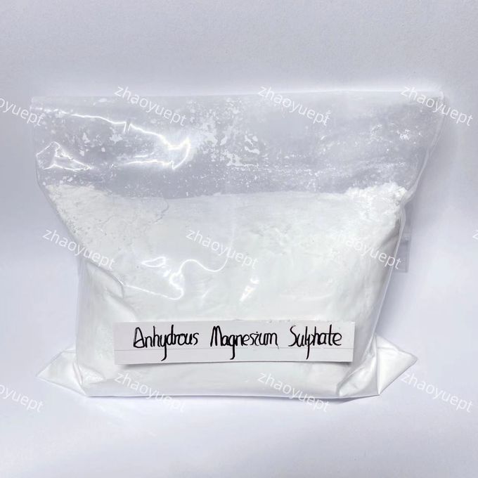 Desiccant MgSO4 Anhydrous, bahan baku kimia larut dalam air 0