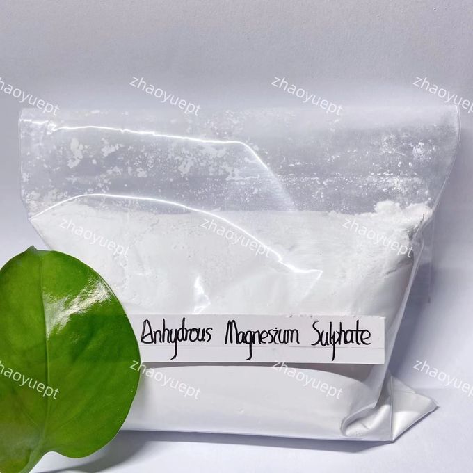600 Mesh Magnesium Sulfat Anhydrous 98% Min Bubuk Senyawa Anorganik 0